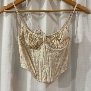 Urban outfitters corset top size small